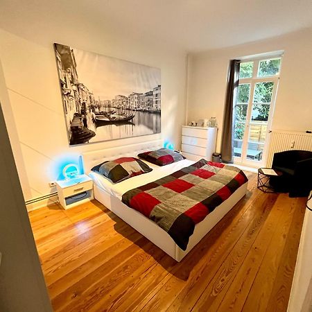 Doppelzimmer Mit Terrasse In Privatem Zuhause Lubeck Luaran gambar