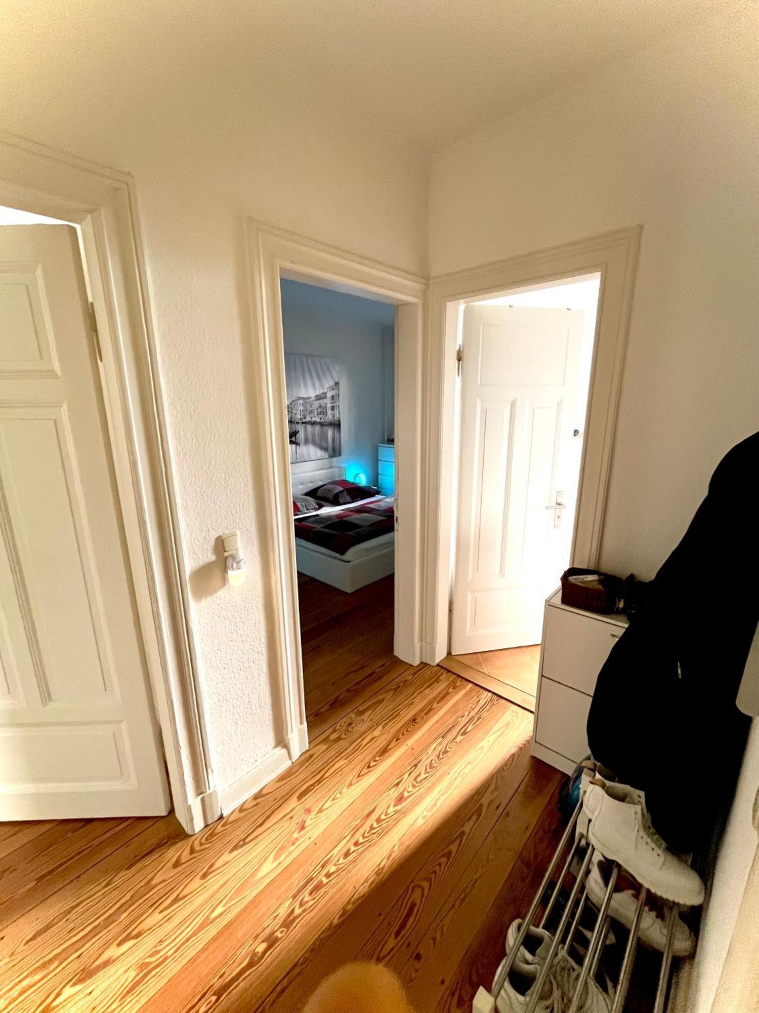 Doppelzimmer Mit Terrasse In Privatem Zuhause Lubeck Luaran gambar